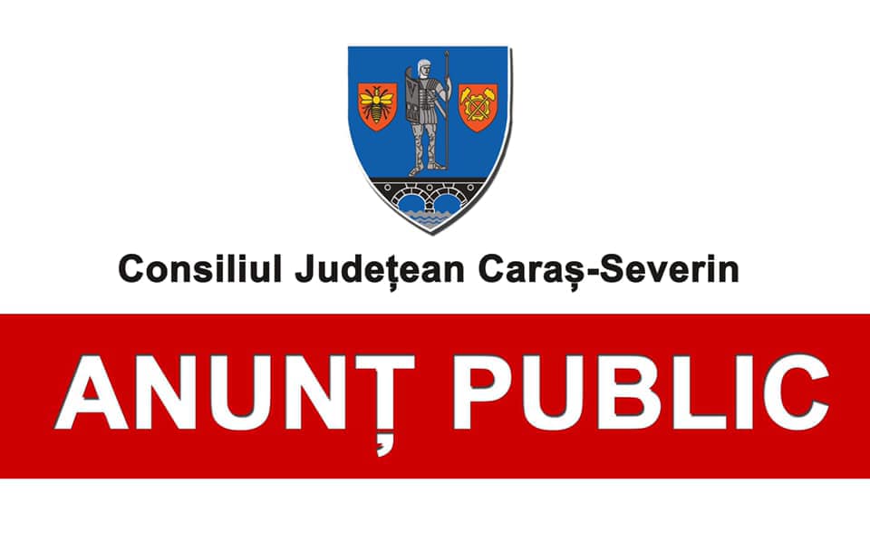 Consiliul Județean Caraș-Severin închiriează prin licitație publică, un imobil la Grădinari și trei spații la Reșița