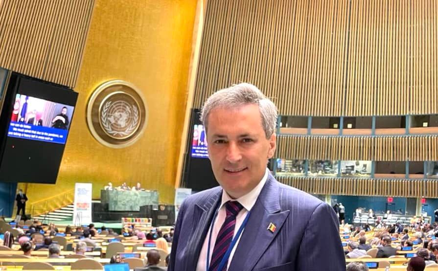 Președintele PNL Caraș-Severin, senatorul Ion Marcel Vela, se află într-o vizită de lucru oficială ca reprezentant al României la forumul O.N.U!