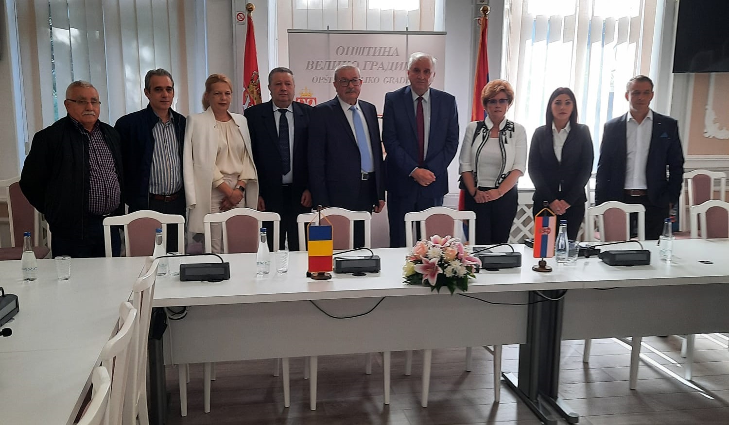 Jumătate de veac de colaborare între primăriile Moldova Nouă și Veliko Gradiște