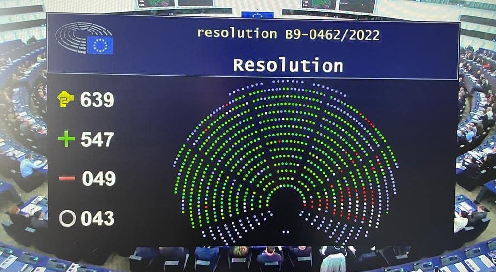 Parlamentul European a adoptat, cu o largă majoritate, rezoluția prin care cere aderarea României la Schengen. Europarlamentarii #PNL au votat PENTRU!