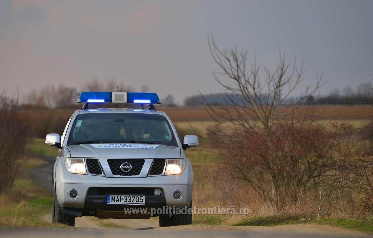 Granițele cărășene cu Serbia sunt sigure! 13 turci, 7 indieni și 5 șoferi români călăuze reținuți la Moldova Veche și Naidăș