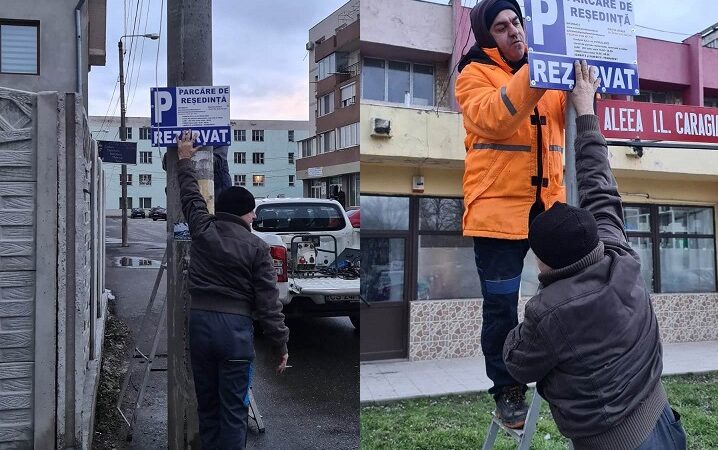 Moldova Nouă: Au fost date în folosință primele parcări rezidențiale