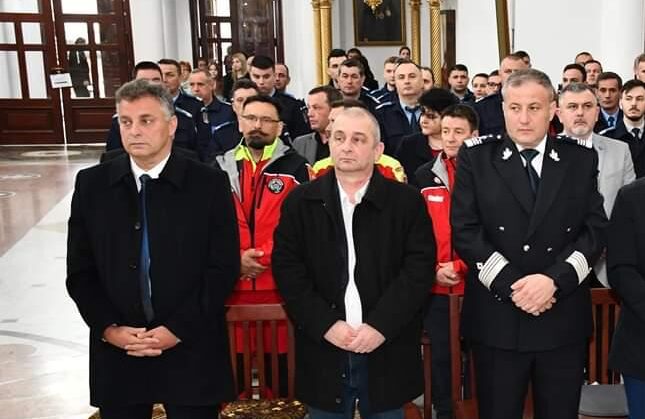 Ovidiu Rădoi, vicepreședintele Consiliului Județean Caraș-Severin, a participat la “Ședința omagială dedicată Zilei Jandarmeriei Române