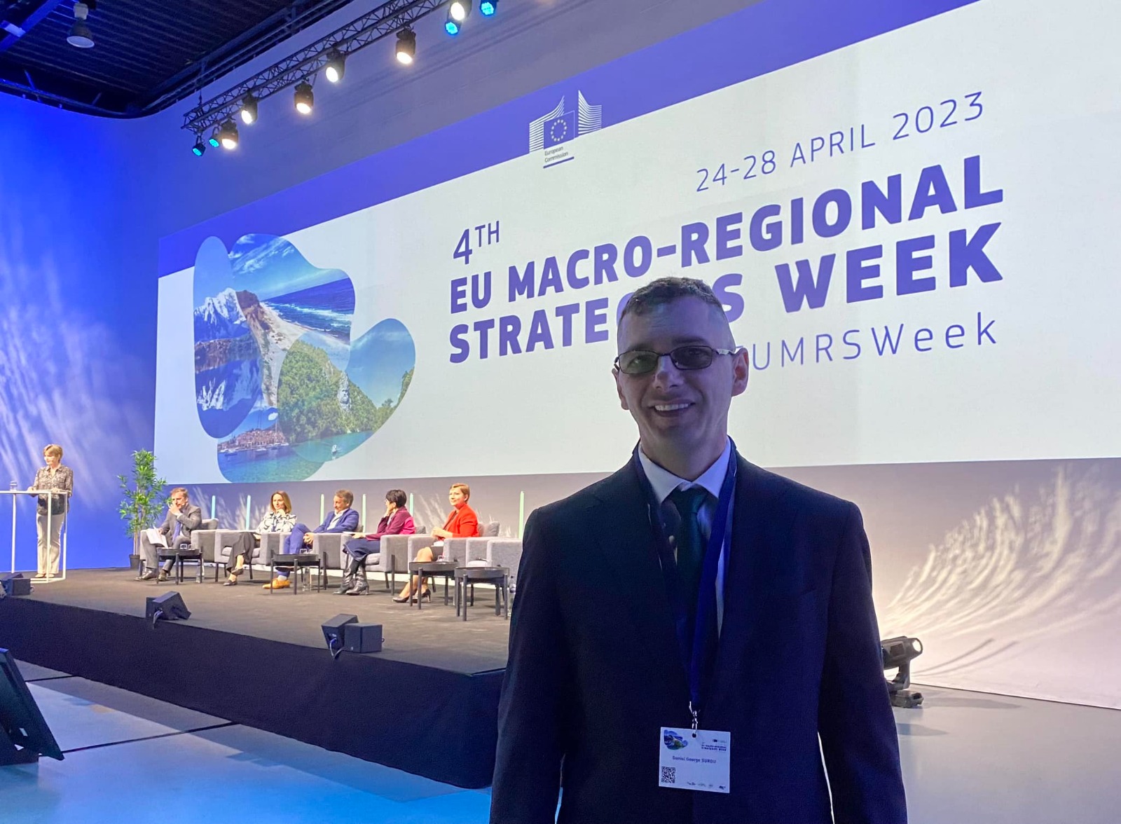 Liberalul cărășan Daniel Surdu a fost reprezentatul României la a IV-a ediție a săptămânii Strategiilor Macroregionale a UE