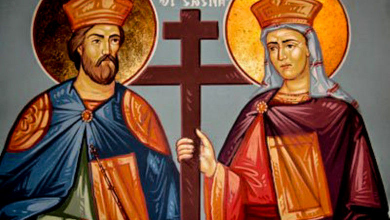 „La mulți ani sărbătoriților de astăzi… Cu prilejul zilei de Sfinții Constantin și Elena, vă trimitem cele mai sincere urări de bine”