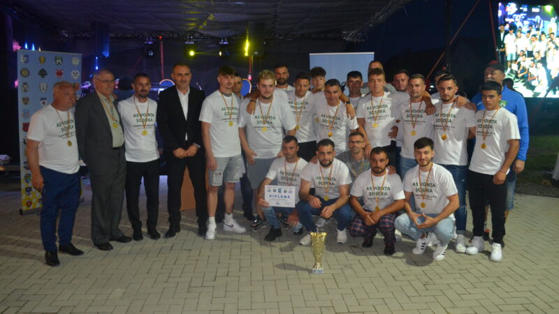 AS Voința Șoșdea este campioana meritorie a Ligii a V-a AJF Caraș-Severin