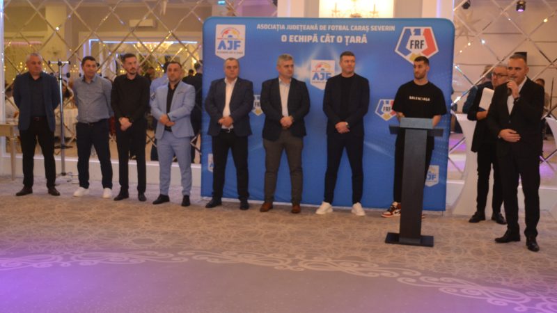 Gala Fotbalului Cărășean – ediția 2023 a fost o nouă reușiță a AJF Caraș-Severin!