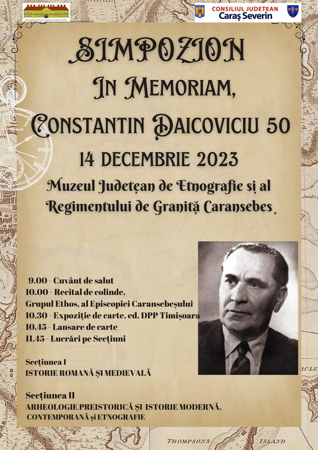 Simpozion Internațional In Memoriam Constantin Daicoviciu, la 50 de ani de la trecerea în eternitate a savantului
