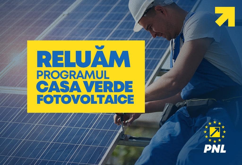 Reîncepe Programul Casa Verde Fotovoltaice – aplicația se va debloca pe 23 ianuarie de la ora 10:00