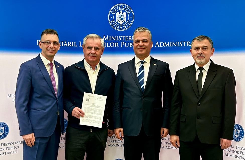 Echipa liberală a Caraș-Severin-ului din Guvernul României la datorie la Ministerul Dezvoltării, Lucrărilor Publice și Administrației!
