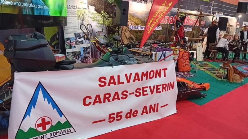 Salvamontul din Caraș-Severin este prezent la Târgul de Turism din București