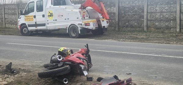 Accident soldat cu decesul unui motociclist