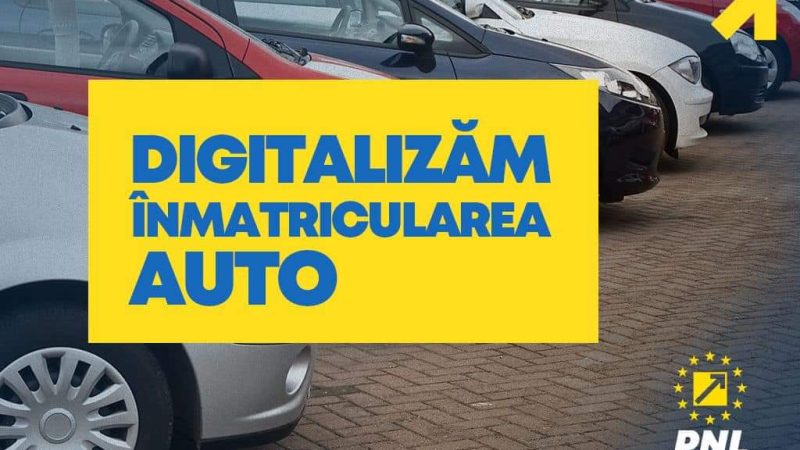 Deputatul Dumitru Rujan: Înmatricularea vehiculelor se va putea realiza online, din acest an