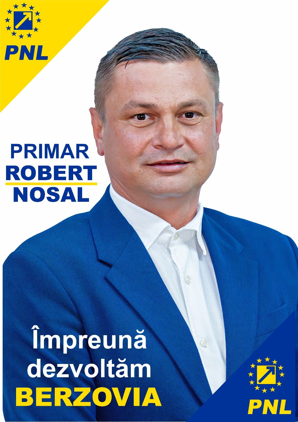Viitorul primar al Comunei Berzovia, Robert Nosal: „Împreună dezvoltăm Berzovia!"
