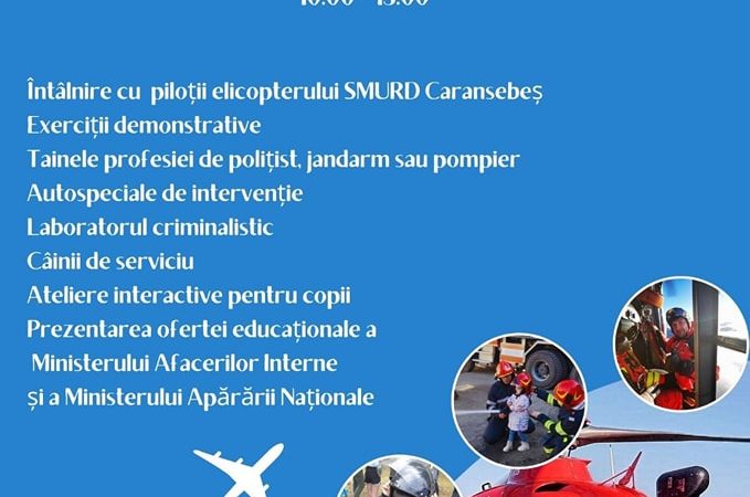 Ziua Porților Deschise la Unitatea Specială de Aviație Caransebeș